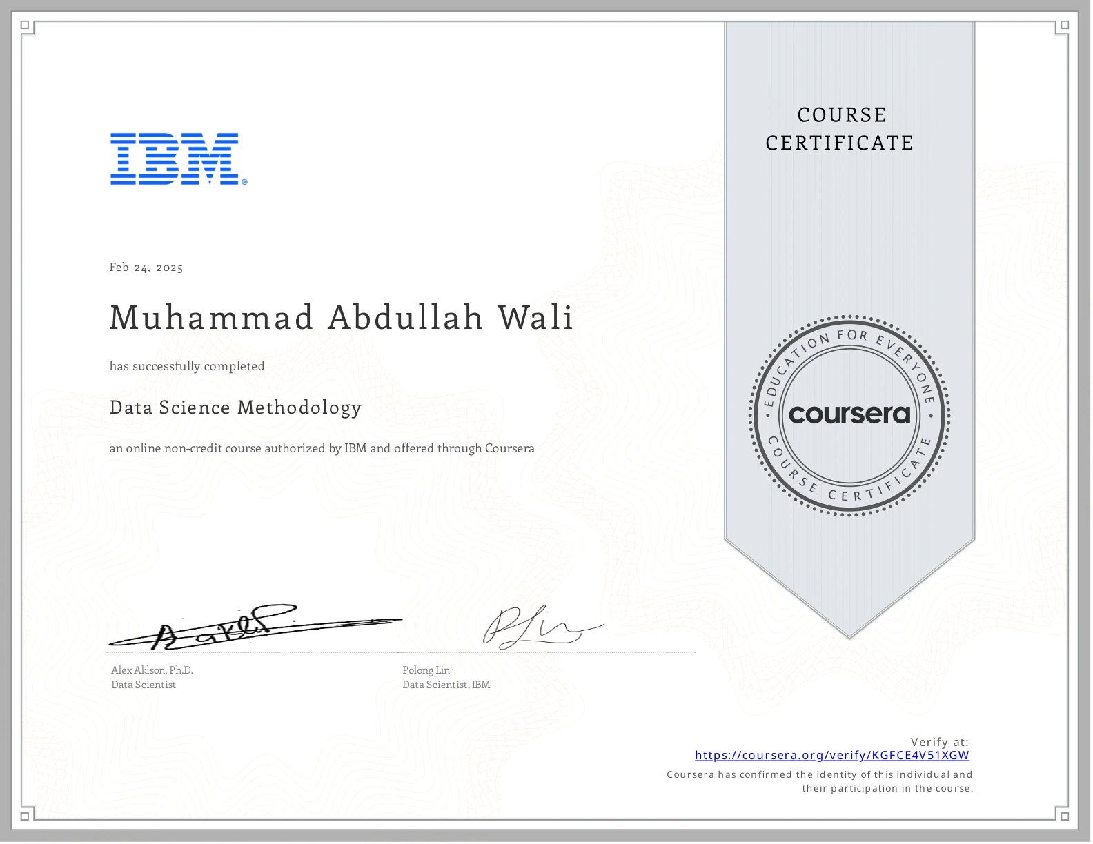 Data Science Methodology